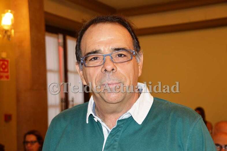 Luis Socorro, periodista residente en Telde (Foto TA)